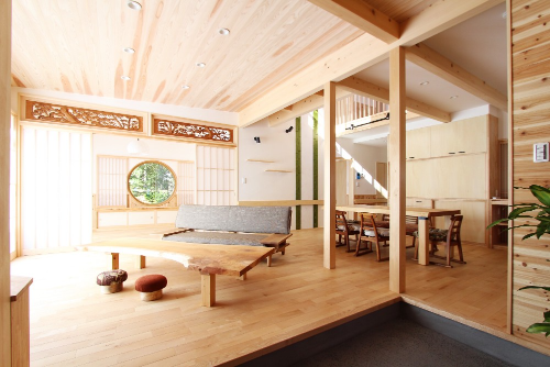 木族の家施工事例1